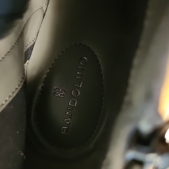 .  NIB Womens Bandolino light Grey Booties Double Zip Size 7 1/2M (#5) - Picture 10 of 10